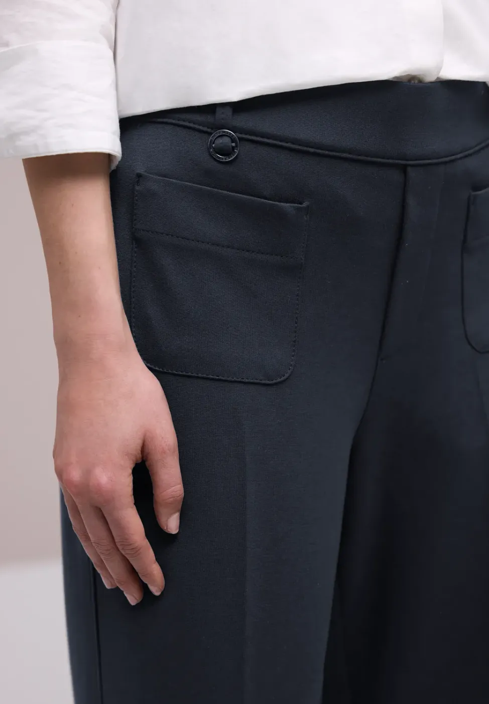 Straight Leg Hose mit Taschen