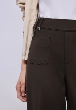 Straight Leg Hose mit Taschen