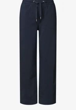 Straight Leg Hose mit Turn-Up-Detail