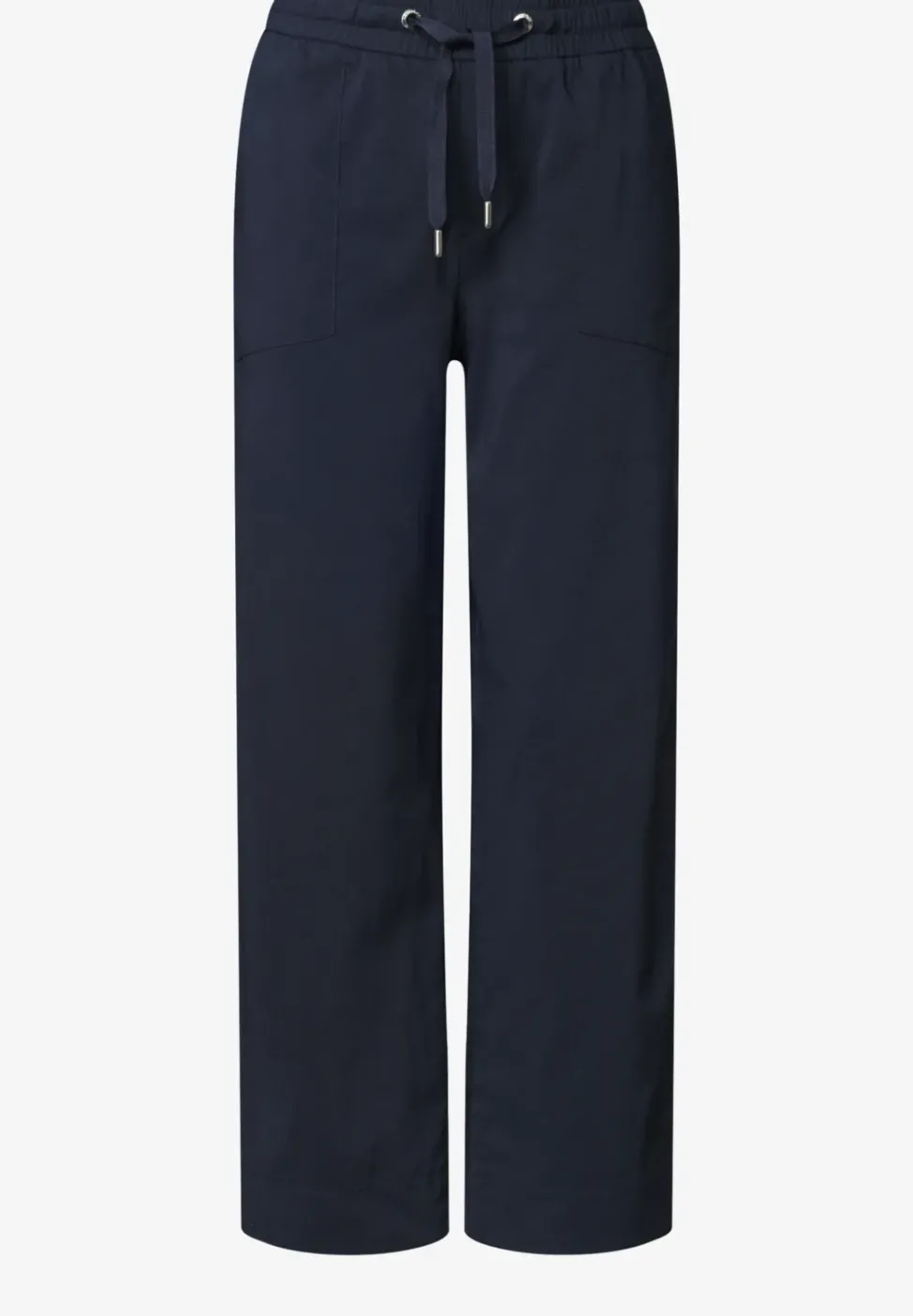 Straight Leg Hose mit Turn-Up-Detail