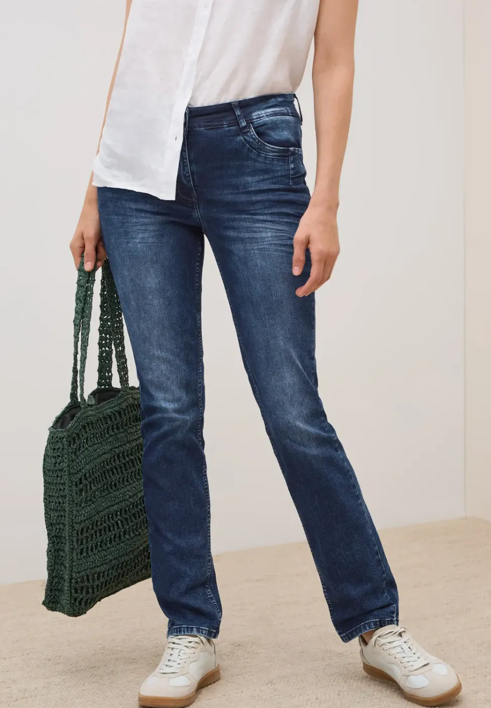 Straight Leg Jeans