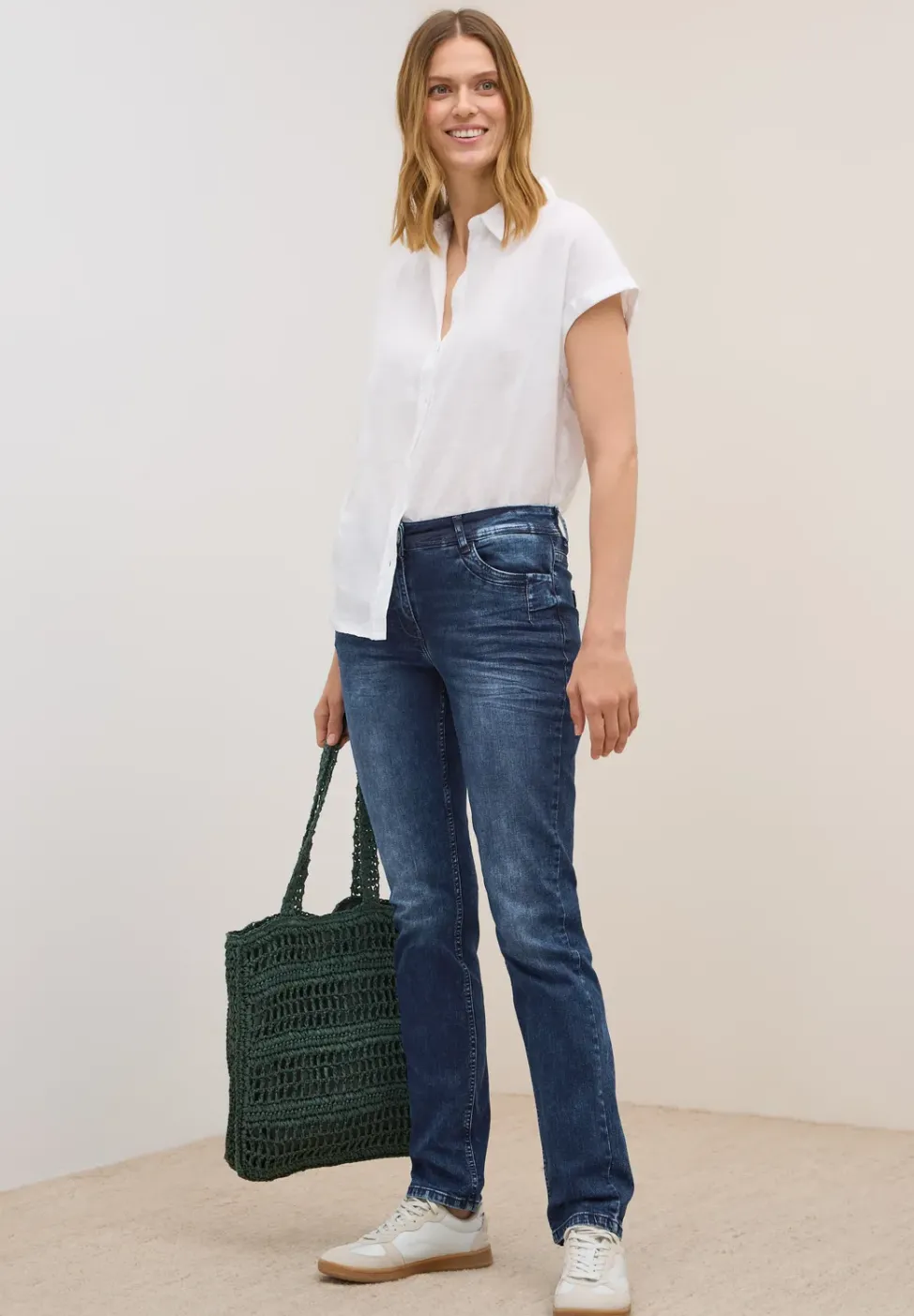Straight Leg Jeans