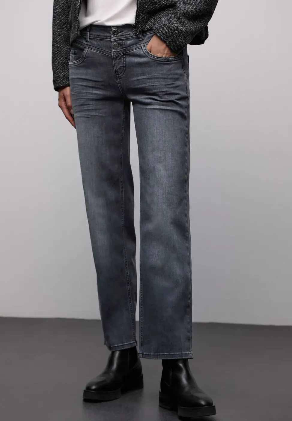 Straight Leg Jeans