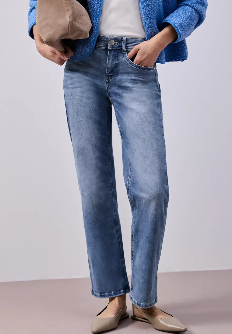 Straight Leg Jeans