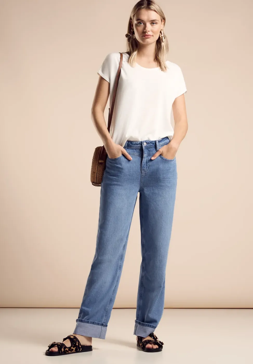 Straight Leg Jeans