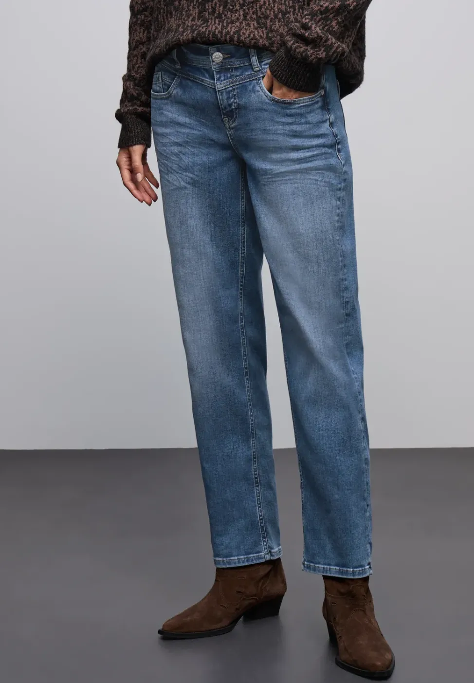 Straight Leg Jeans