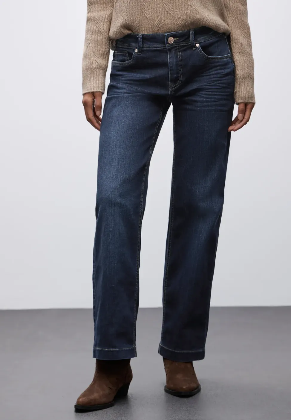Straight Leg Jeans