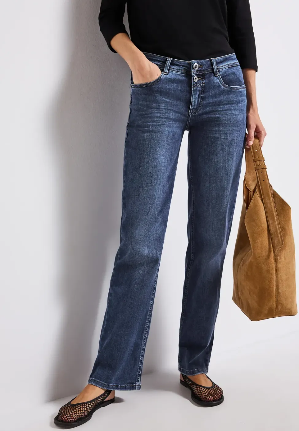 Straight Leg Jeans