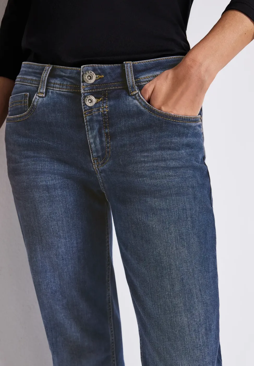 Straight Leg Jeans