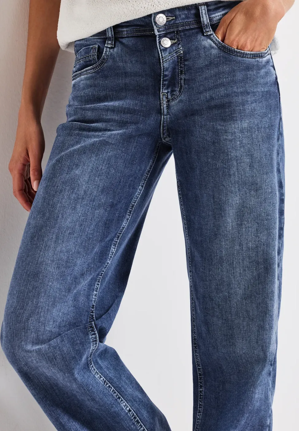 Straight Leg Jeans
