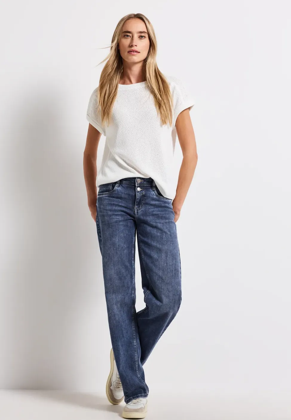 Straight Leg Jeans
