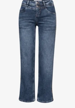 Straight Leg Jeans mit Tape