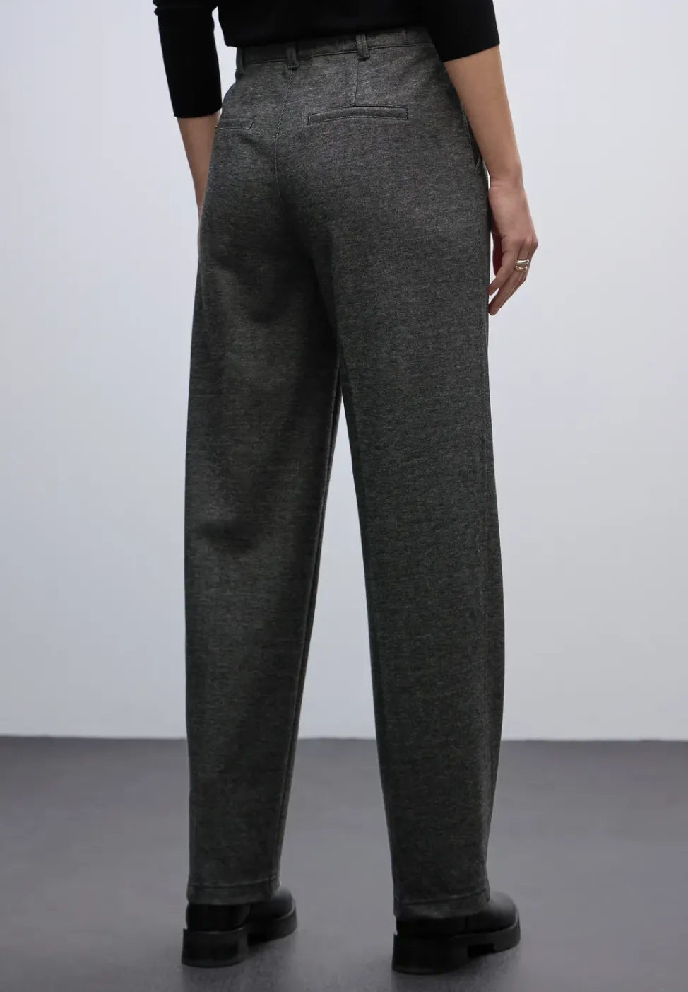 Straight Leg Melange Hose