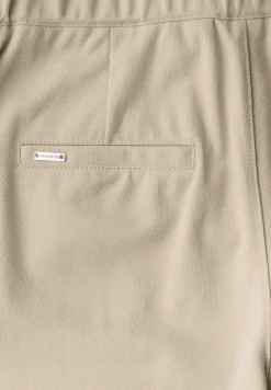 Straight Leg Piqué Hose