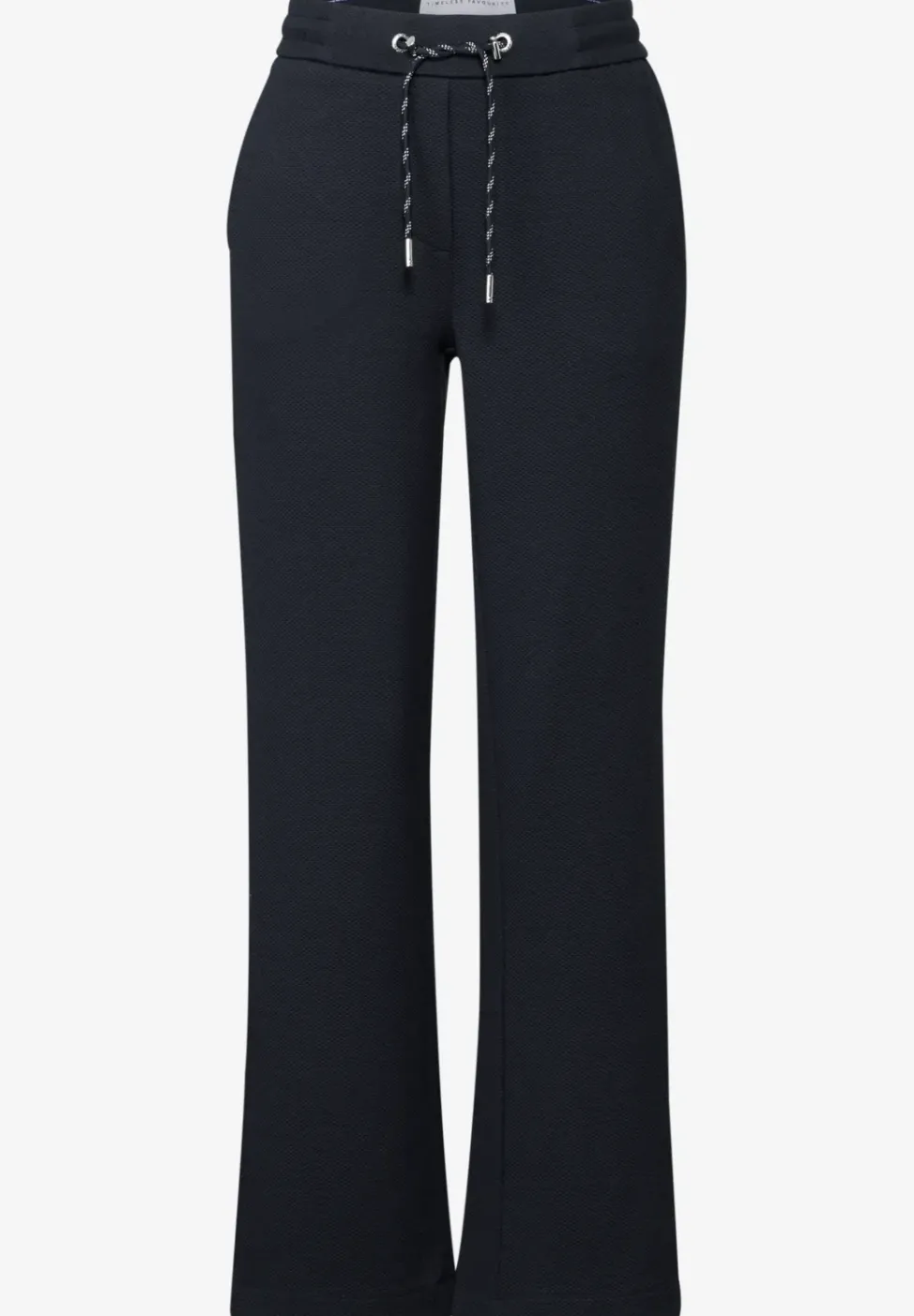 Straight Leg Strukturhose
