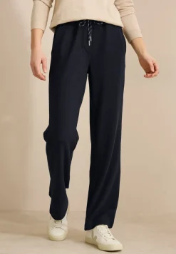 Straight Leg Strukturhose
