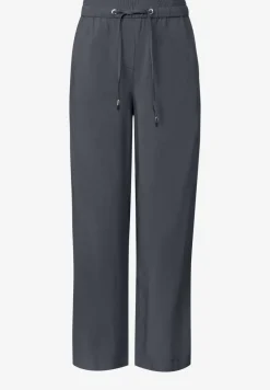 Straight Leg Viskose Hose