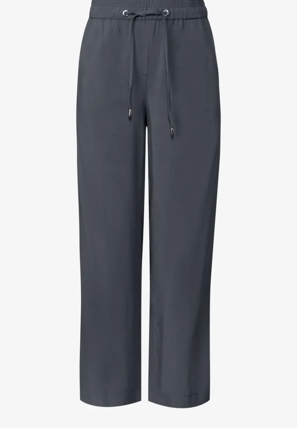 Straight Leg Viskose Hose