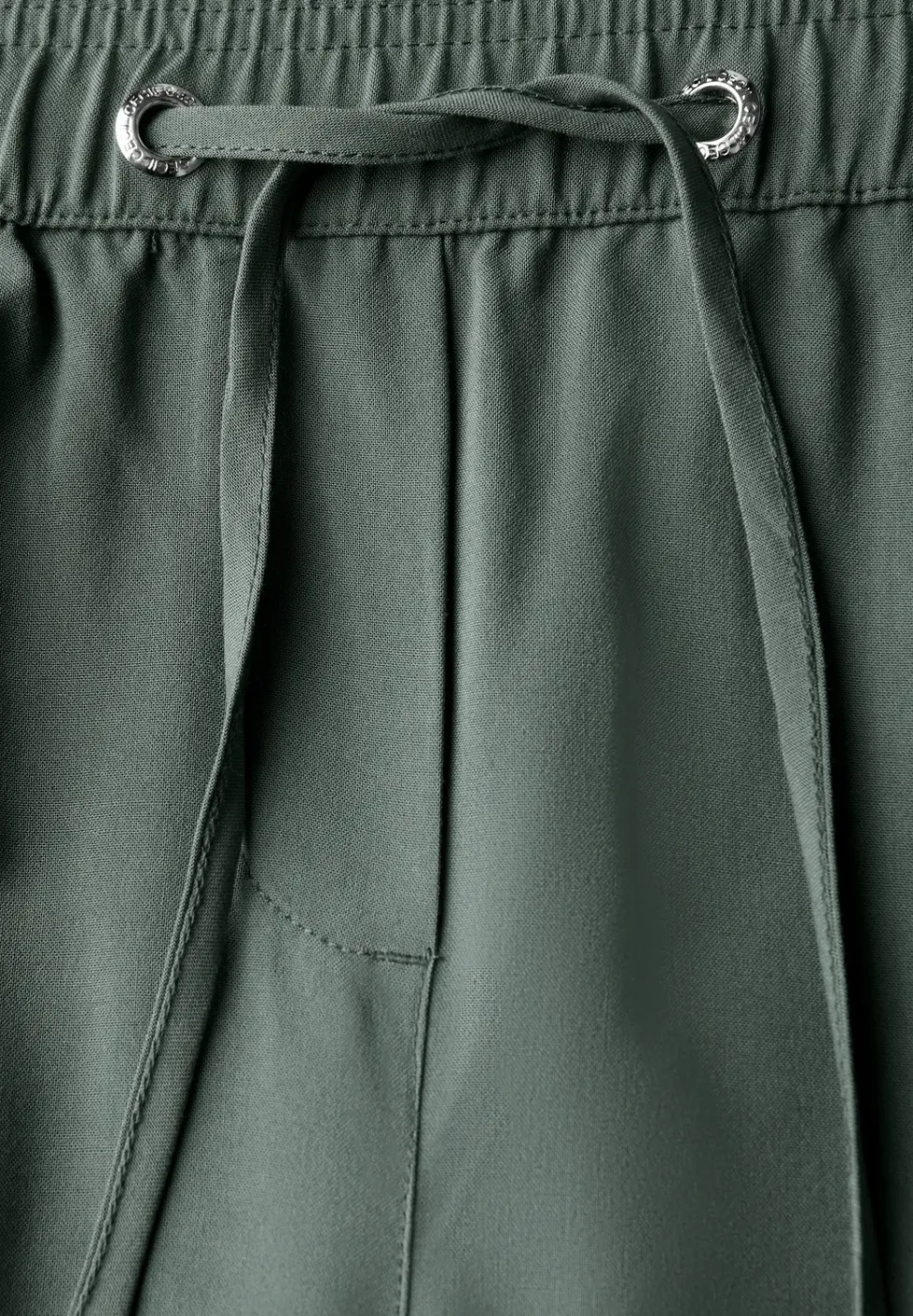 Straight Leg Viskose Hose