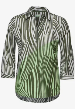 Streifen Longbluse