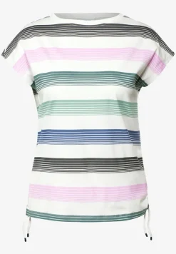 Streifenshirt mit Bändern