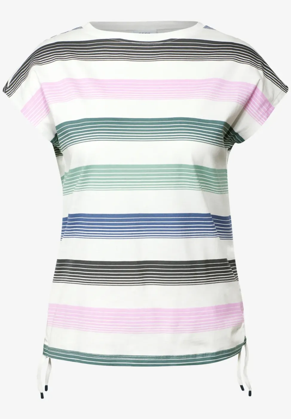 Streifenshirt mit Bändern