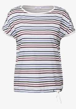 Streifen-Shirt mit Tunnelzug
