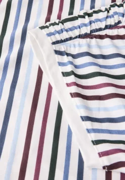 Streifen-Shirt mit Tunnelzug