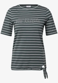 Streifenshirt mit Wording