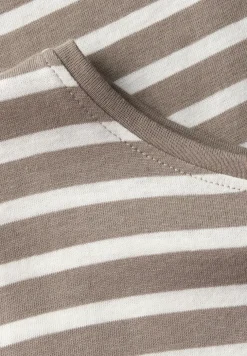 Streifenshirt mit Wording
