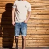 Stretch Jeansshorts