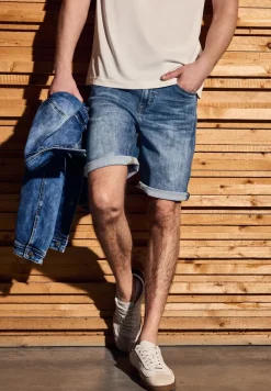 Stretch Jeansshorts
