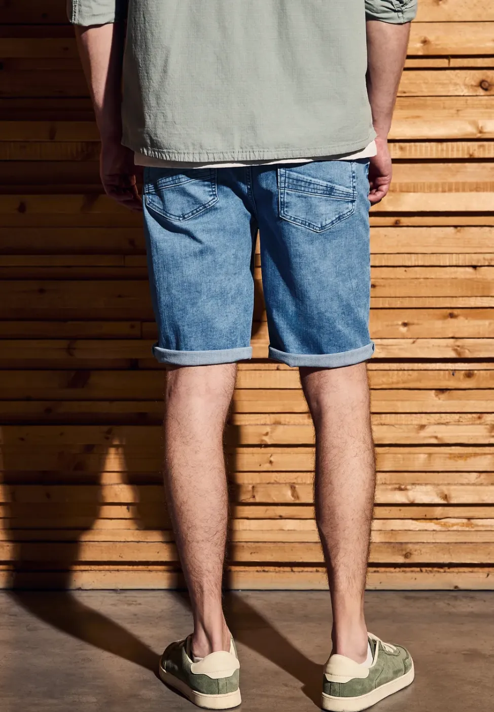 Stretch Jeansshorts