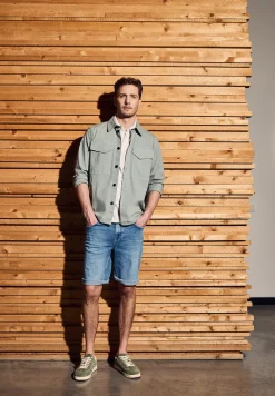 Stretch Jeansshorts