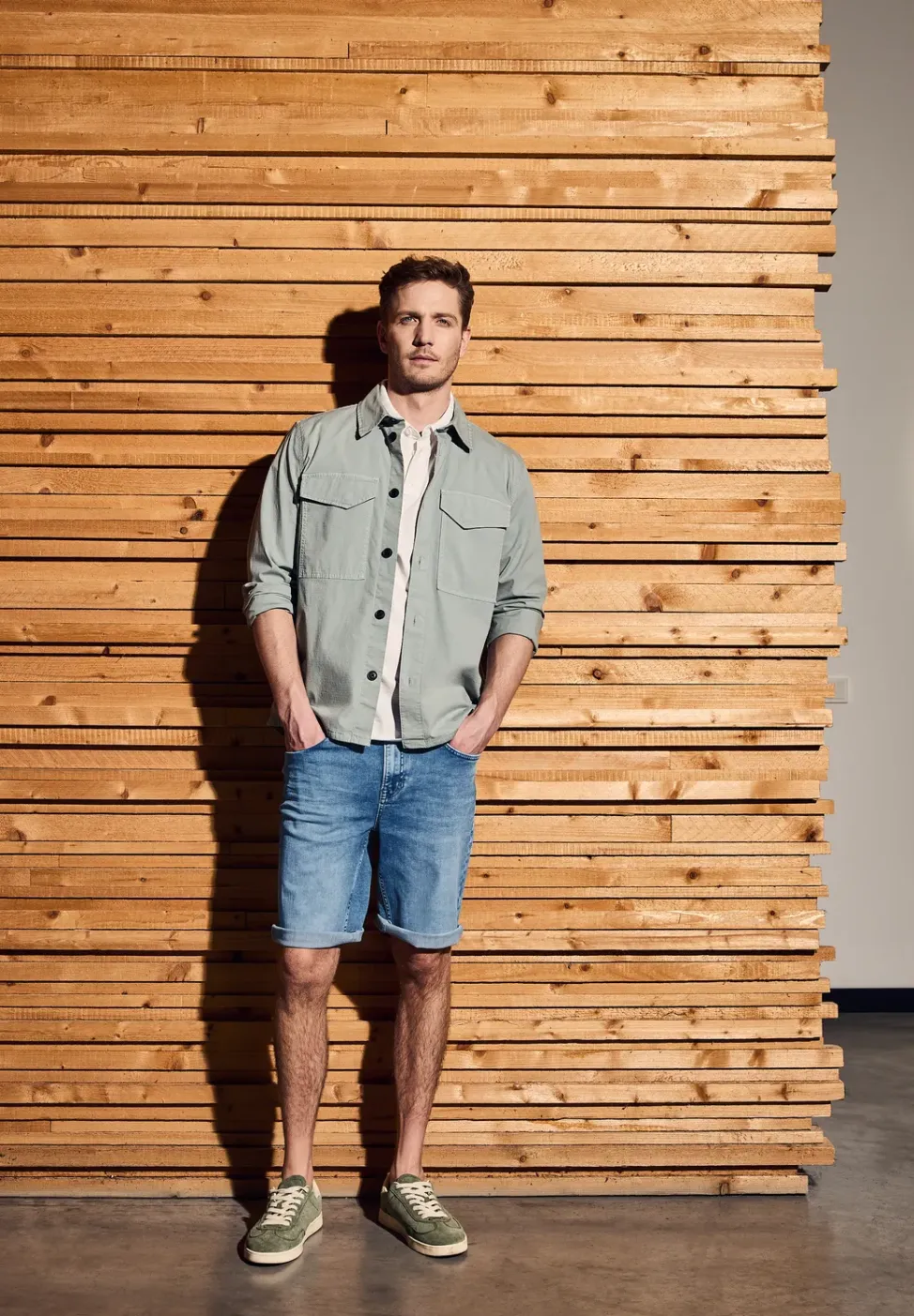Stretch Jeansshorts