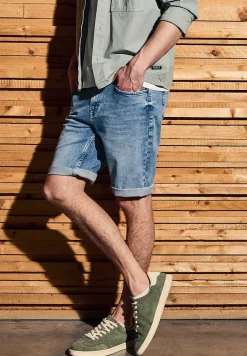 Stretch Jeansshorts