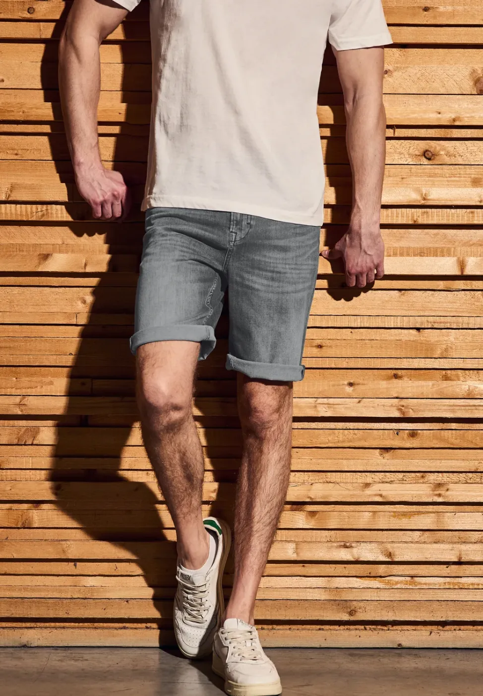 Stretch Jeansshorts