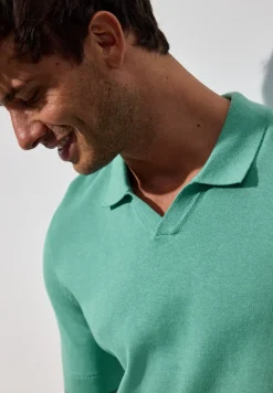 Strick Poloshirt