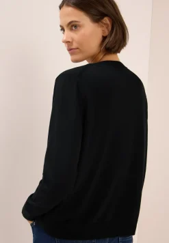Strickjacke mit Knopfleiste