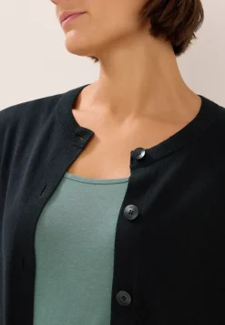 Strickjacke mit Knopfleiste