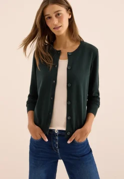 Strickjacke mit Knopfleiste