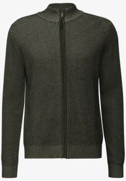 Strickjacke mit Zipper