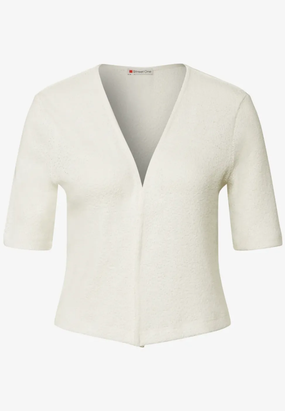 Strick-Look Jacke