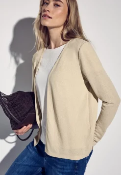 Strick-Look Jacke