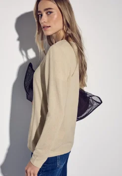 Strick-Look Jacke