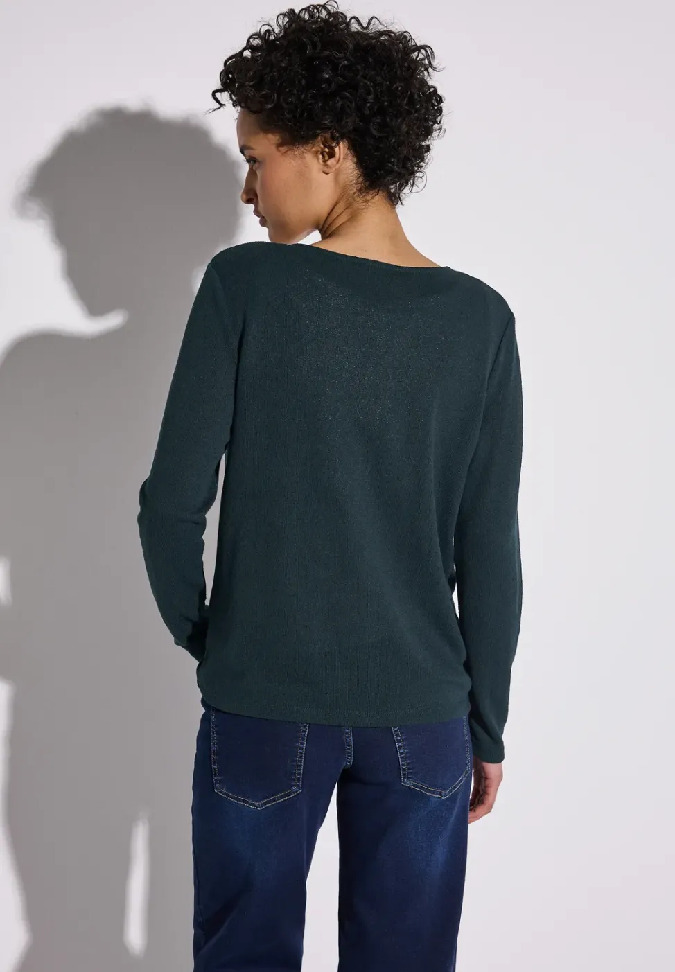 Strick-Look Jacke