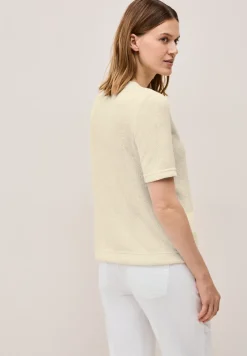 Strick-Look Glitzer T-Shirt