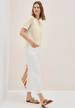 Strick-Look Glitzer T-Shirt