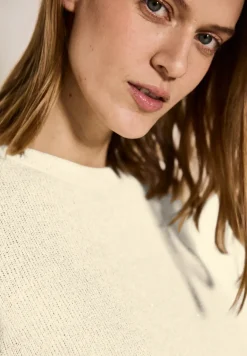 Strick-Look Glitzer T-Shirt