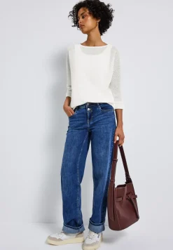 Strick-Look Shirt